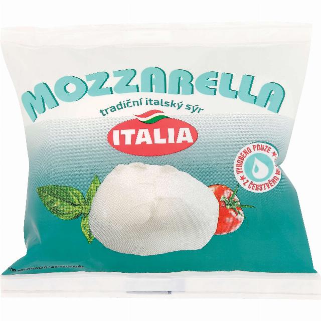 Italia Mozzarella měkký nezrající pařený sýr