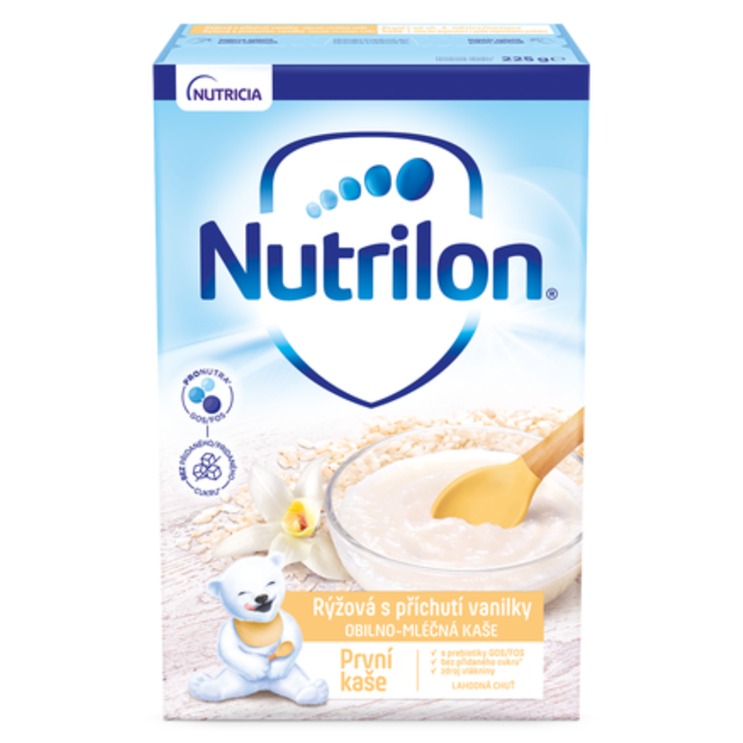 Nutrilon Pronutra® První kaše rýžová s příchutí vanilky  4+