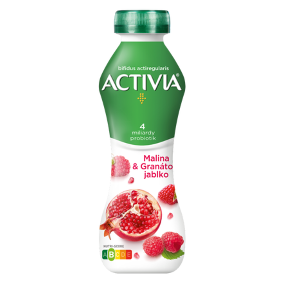 Activia Probiotický jogurtový nápoj malina a granátové jablko