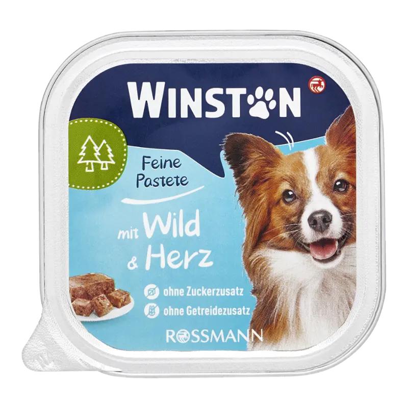 Winston Vanička pro psy se zvěřinou a srdcem, 150 g