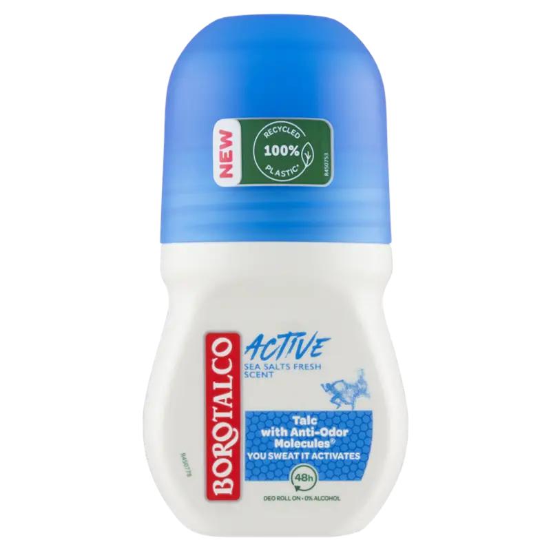 Borotalco Deodorant roll-on pro ženy Active Sea Salts Fresh, 50 ml