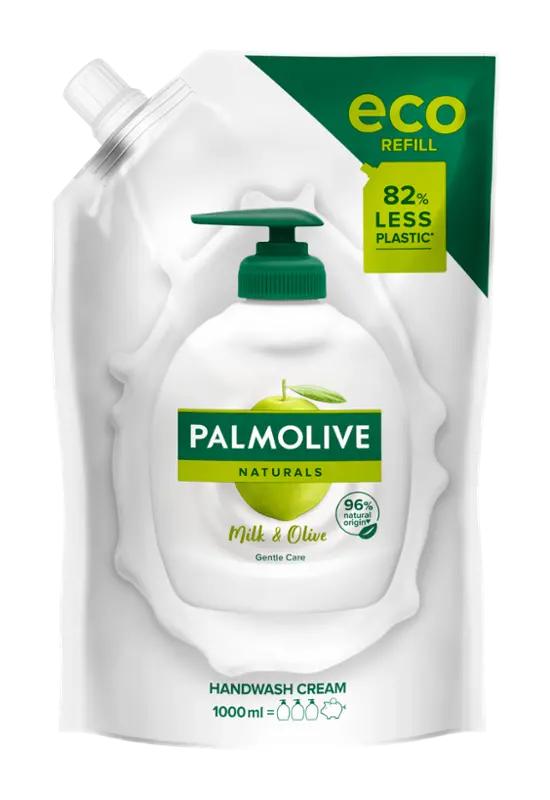 Palmolive Naturals Tekuté mýdlo náhradní náplň Olive & Milk, 1 l