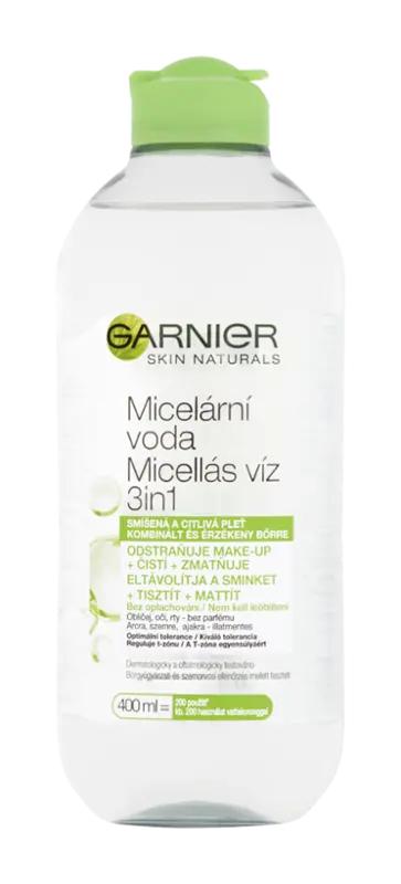 Garnier Micelární voda pro smíšenou a citlivou pleť 3v1, 400 ml