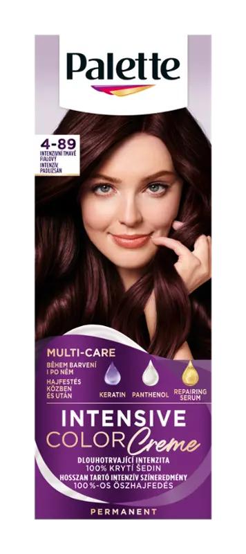 Palette Barva na vlasy Intensive Color Creme tmavě fialový 4-89 (RFE3), 1 ks