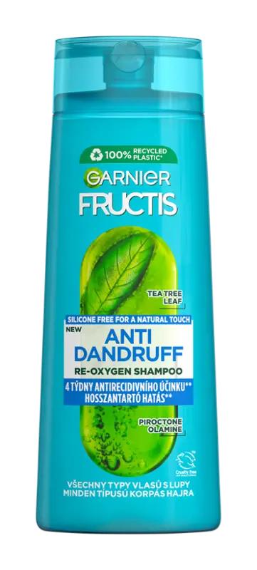 Fructis Očisťující šampon pro všechny typy vlasů s lupy, 250 ml