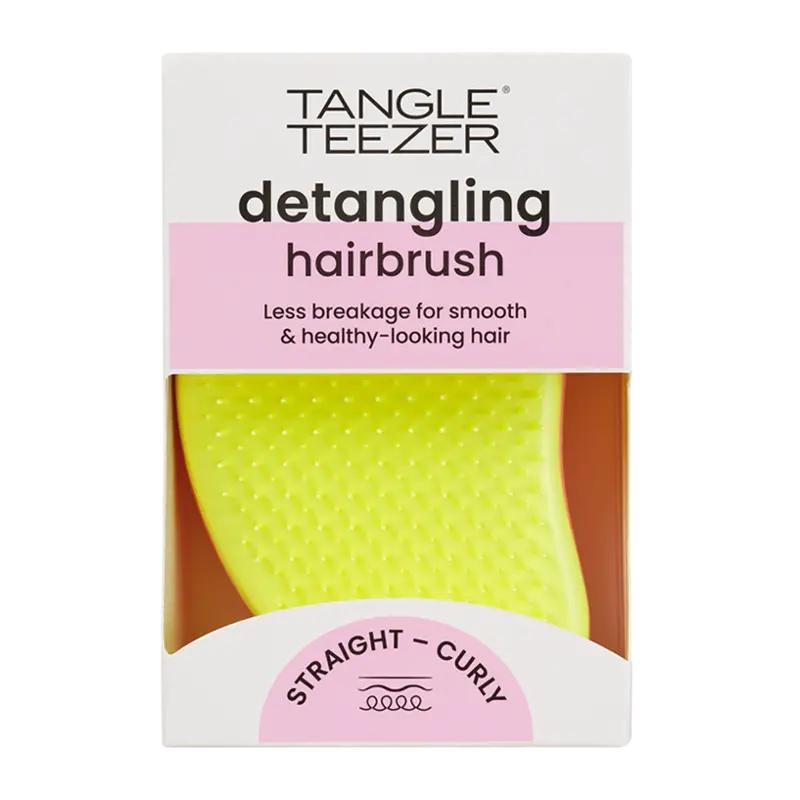 Tangle Teezer Kartáč na vlasy Salmon Pink Hyper Yellow, 1 ks
