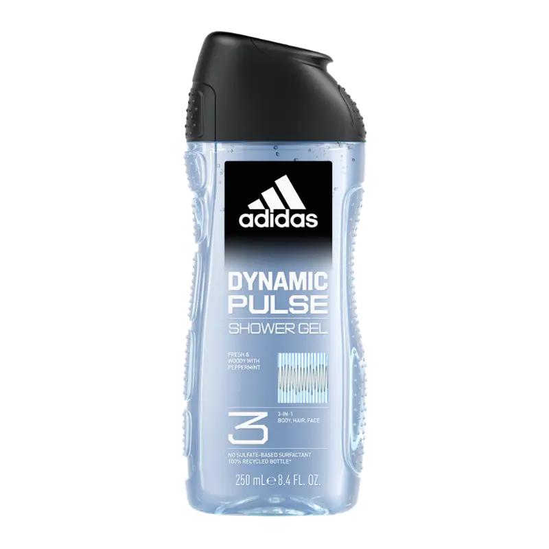 adidas Sprchový gel pro muže 3v1 Dynamic Pulse, 250 ml