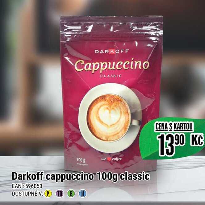 Darkoff cappuccino 100g classic 