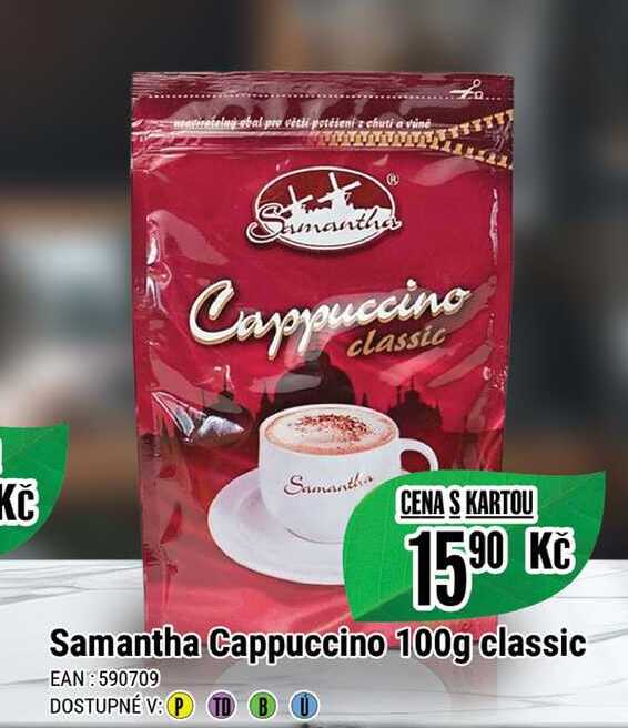 Samantha Cappuccino 100g classic 