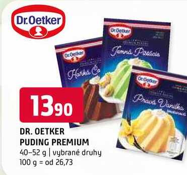 Dr.Oetker puding premium 40-52g