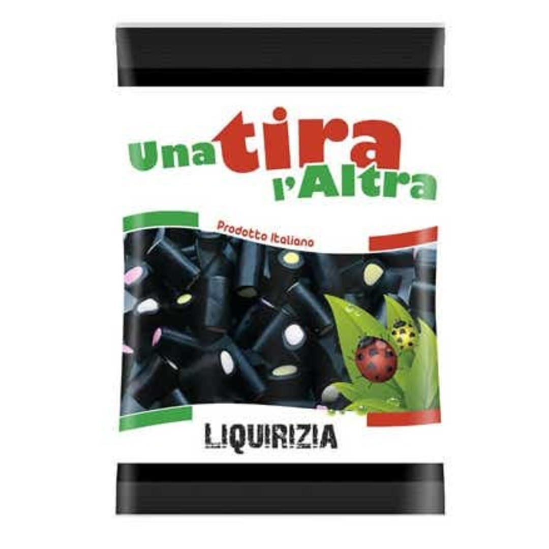 Una Tira l´Altra Lékořicové bonbony s náplní