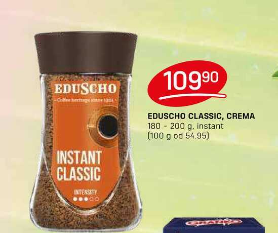 EDUSCHO CLASSIC, CREMA 180 200 g, instant 