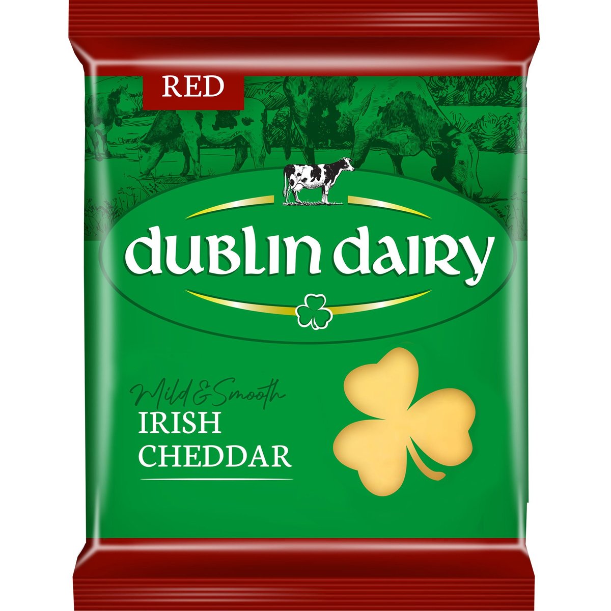 Dublin Dairy Irish cheddar red bloček
