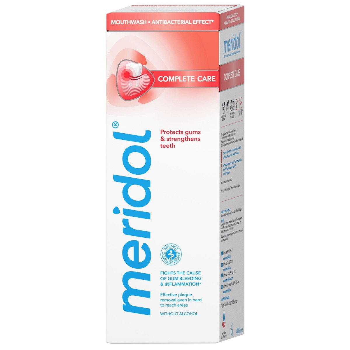 Meridol® Complete care ústní voda pro kompletní ochranu dásní a zubů