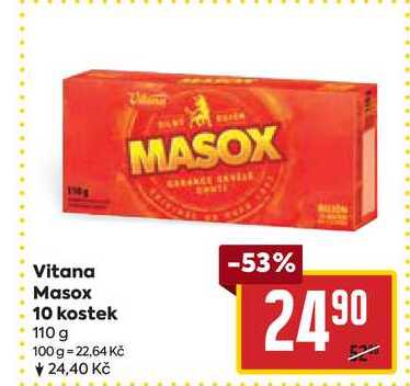 Vitana Masox 10 kostek 110 g