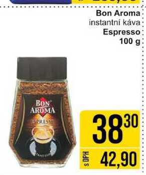 Bon Aroma instantní káva Espresso 100 g 
