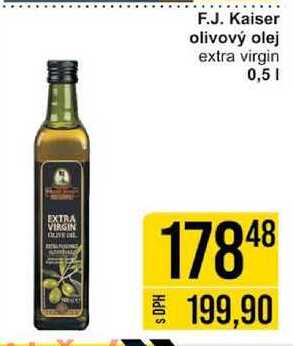 F.J. Kaiser olivový olej extra virgin 0,5