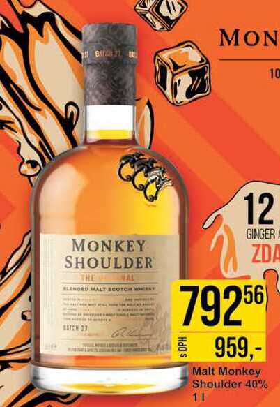 Malt Monkey Shoulder 40% 1l
