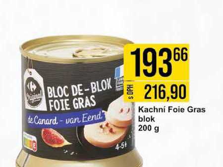 Kachni Foie Gras blok 200 g 