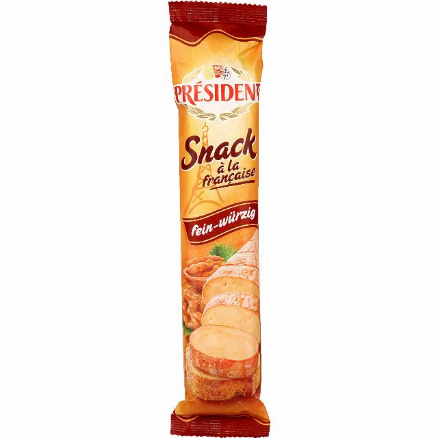 Président Snack Sýr s bílou plísní na povrchu