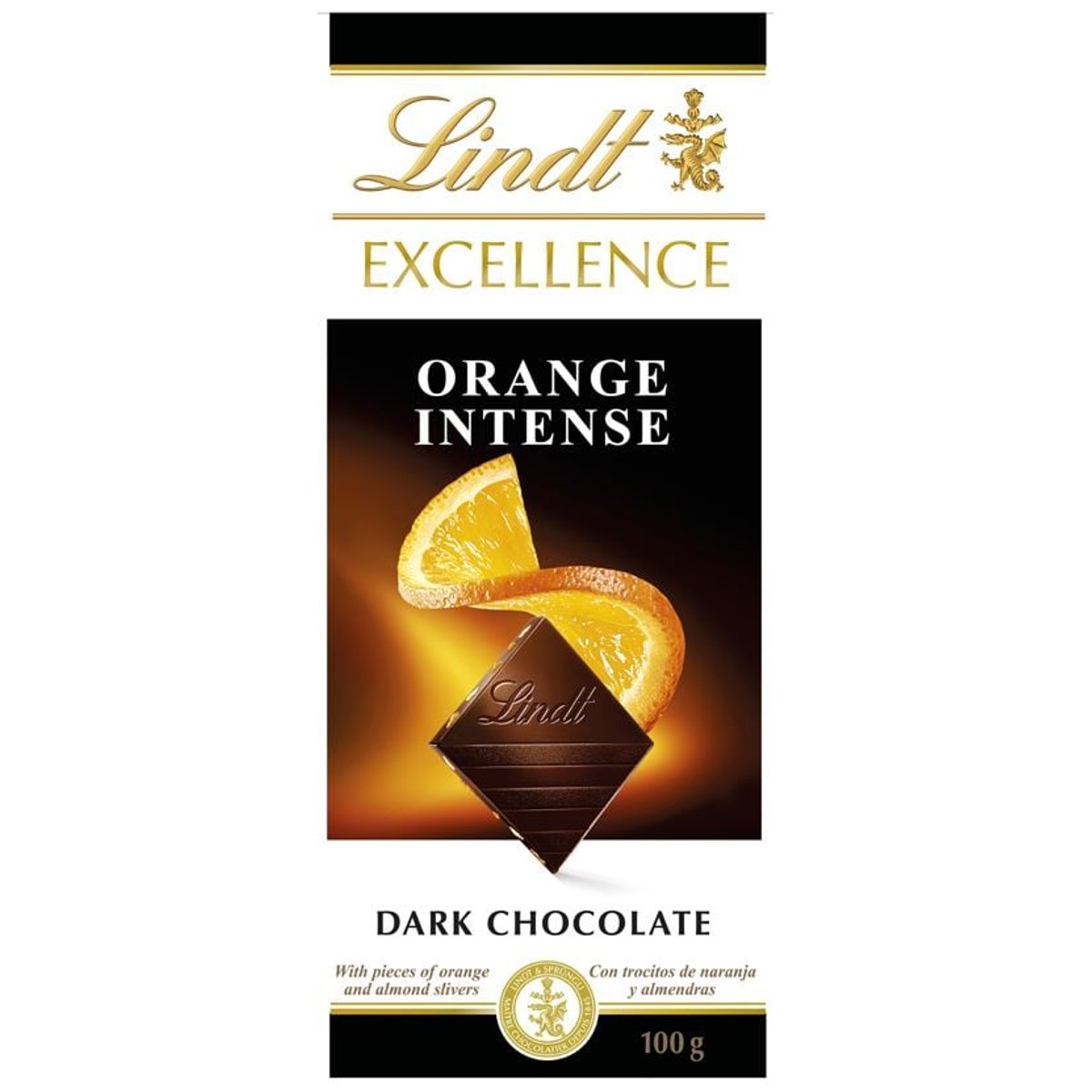 Lindt EXCELLENCE Hořká čokoláda s pomerančovými kousky