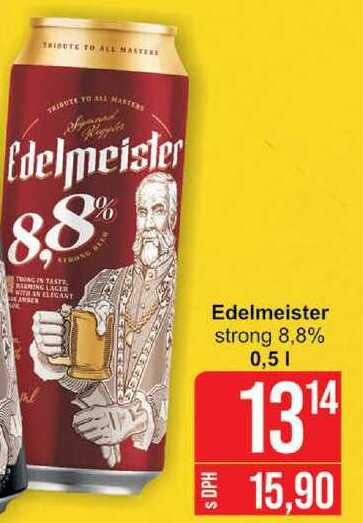 Edelmeister strong 8,8% 0,5l