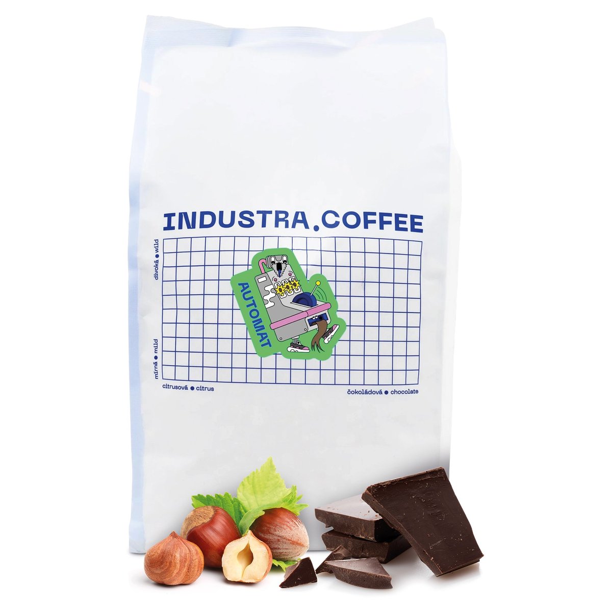 Industra.Coffee Automat Espresso zrnková káva