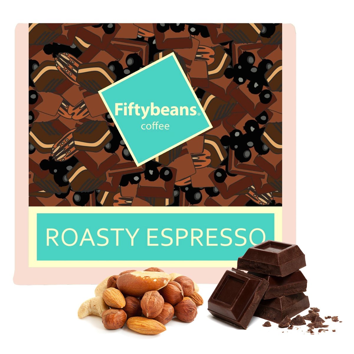 Fiftybeans Roasty espresso zrnková káva