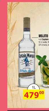 Captain Morgan White MOJITO 70cl