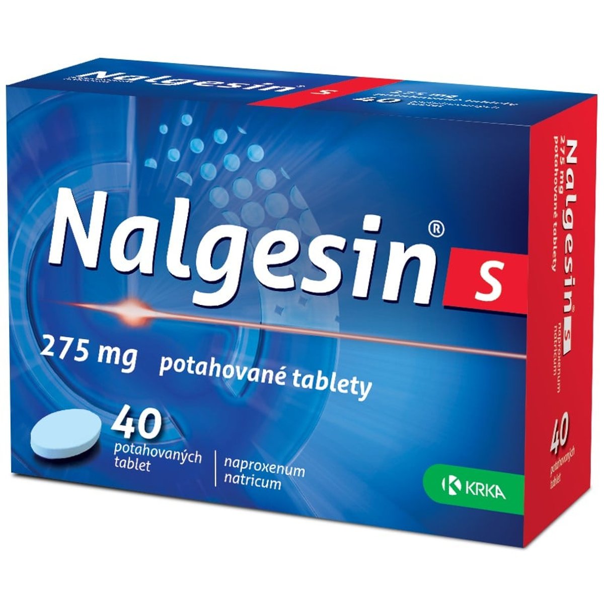 NALGESIN S 275MG Potahovaná tableta 40X1 II
