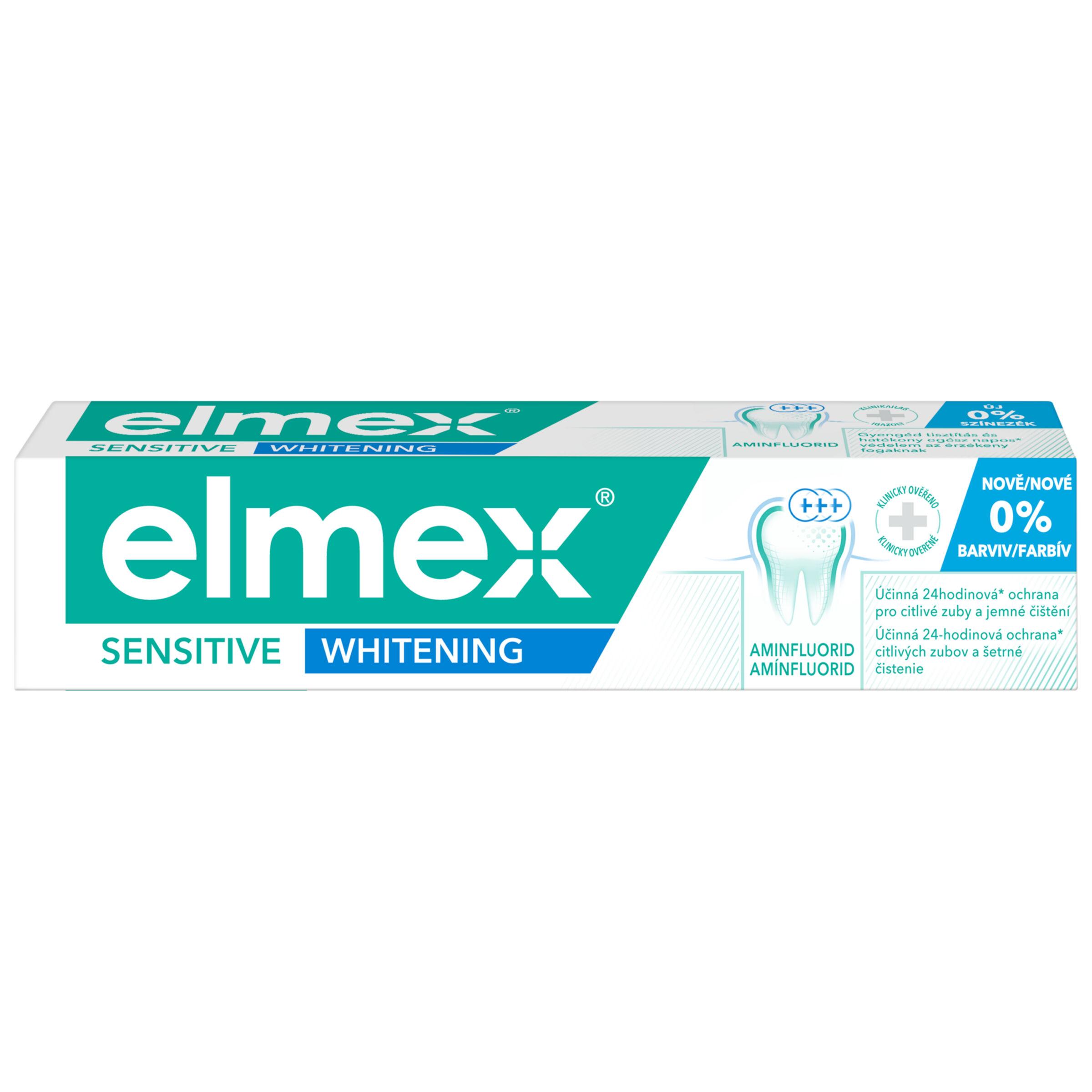 Elmex Sensitive Whitening, zubní pasta, 75ml