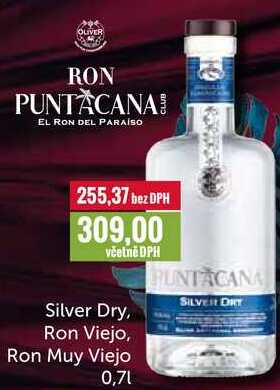 RON PUNTACANA Silver Dry 0,7l