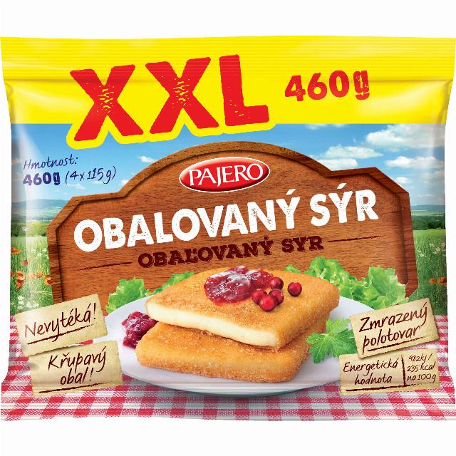 XXL Obalovaný sýr Pajero
