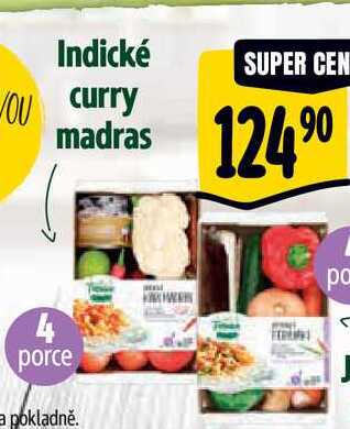Indické curry madras  1 box