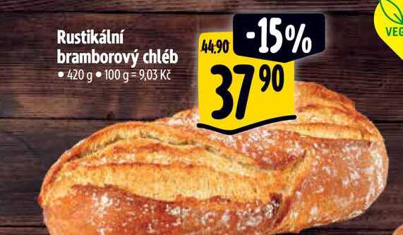 Rustikální bramborový chléb 420 g 