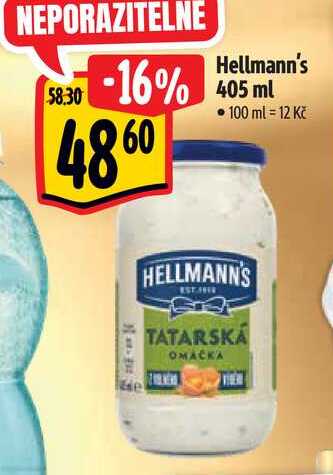  Hellmann's 405 ml 