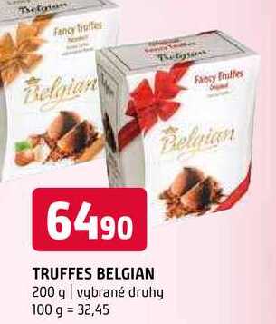 Truffes Belgian 200 g vybrané druhy 