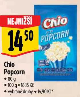 Chio Popcorn, 80 g 