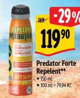Predator Forte Repelent, 150 ml