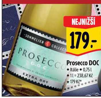 Prosecco DOC, 0,75 l