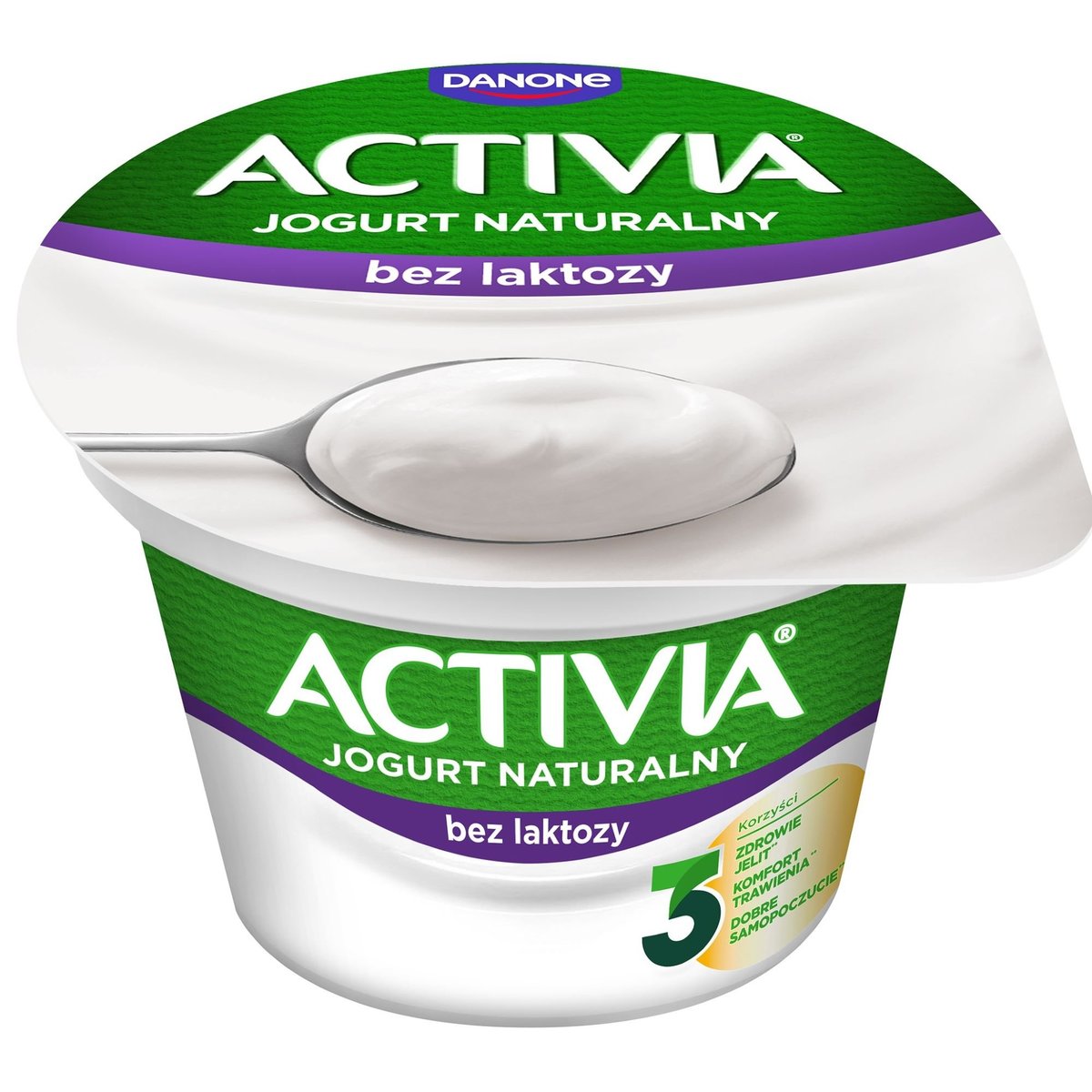 Activia Probiotický jogurt bílý bez laktózy