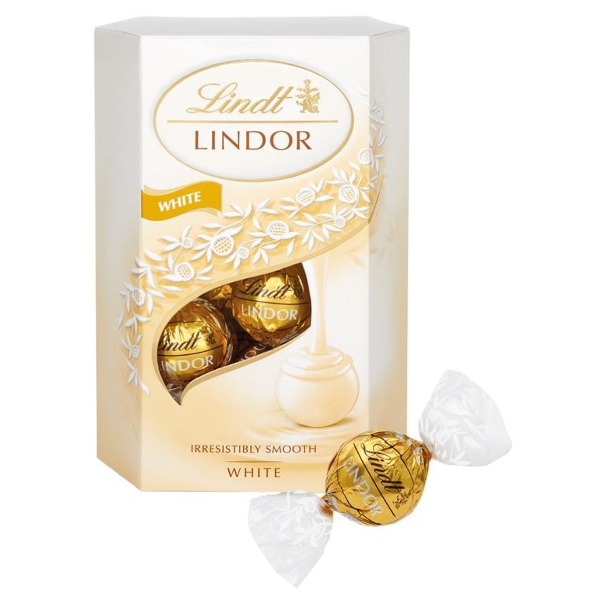 Lindt LINDOR pralinky Bílá čokoláda
