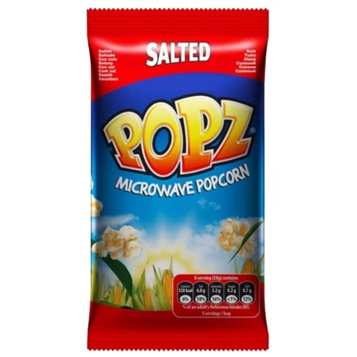 Popz Popcorn slaný
