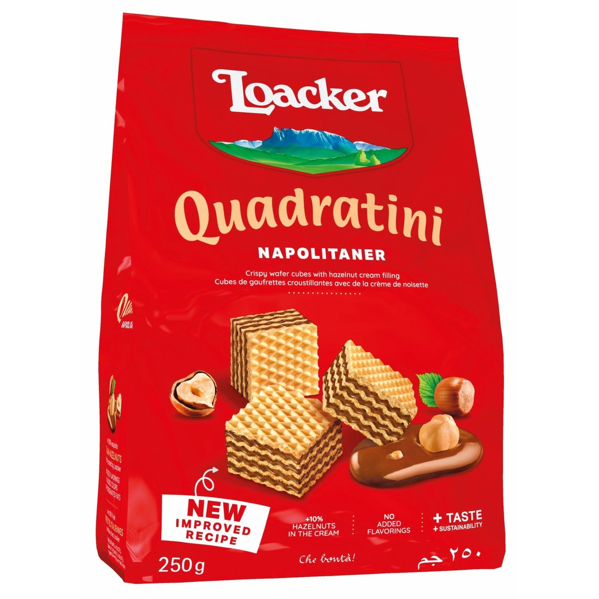 Loacker Quadratini Napolitaner oplatky