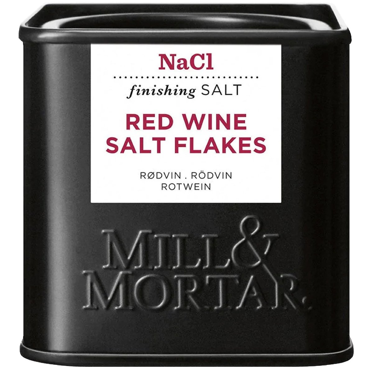 Mill & Mortar Red Wine sůl vločky
