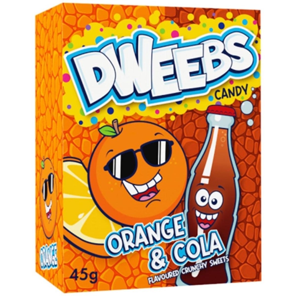 Dweebs Orange and Cola bonbóny