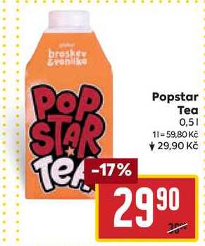 Popstar Tea, 0,5 l