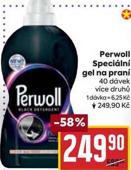 Perwoll Speciální gel na praní, 40 dávek 