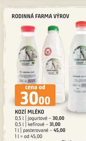 Kozí mléko 500ml