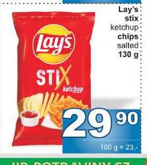 Lay's stix ketchup 130g